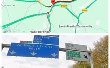 Seine-Maritime : L’autoroute A28 coupée vers Rouen après un accident