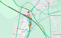Accident sur l’A13 à Incarville : trois voitures impliquées, circulation très difficile vers la Normandie