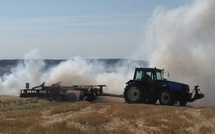 27 hectares de culture embrasés en Seine-Maritime : pompiers et agriculteurs mobilisés 