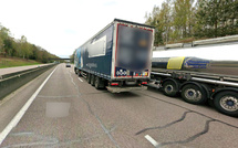 Sur l'autoroute A13, 71 % des poids lourds ayant évité un contrôle dans l'Eure étaient en infraction