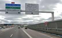 Rouen : la RN338 fermée deux nuits vers Paris pour inspecter des murs