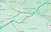 Dans l'Eure, deux poids lourds accidentés sur l’A13, la circulation coupée vers Paris