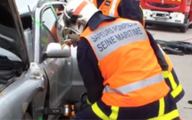 Trois véhicules impliqués dans un accident sur l'A28 en Seine-Maritime : deux blessés 