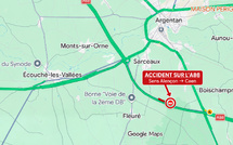 Accident de poids lourd dans l’Orne : l’A88 coupée vers Caen près d’Argentan