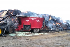 Incendie à Saint-Saire