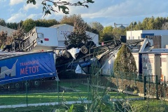 Orages du 23 octobre 2022 dans l'Eure (Photo © Sdis27)