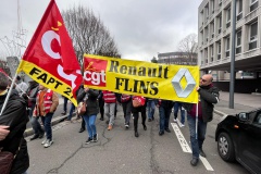 Manifestation contre la réforme des retraites à Evreux le 11 février 2023