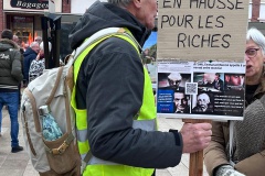 Manifestation contre la réforme des retraites à Evreux le 11 février 2023