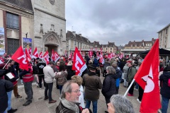 Manifestation contre la réforme des retraites à Evreux le 11 février 2023