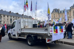 Manifestation contre la réforme des retraites à Evreux le 11 février 2023