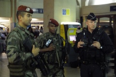 Contrôles à la gare de Rouen