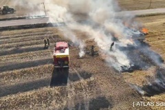Incendie dans l'Eure