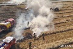 Incendie dans l'Eure
