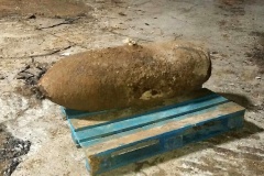 Déminage d'une bombe de 500 kg à Mantes-la-Jolie