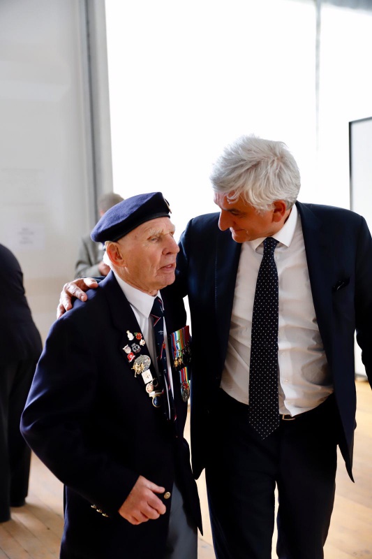 Hommage à six vétérans du DDay Hommage à six vétérans du DDay