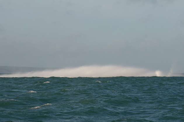 Destruction d'une bombe au large de Cherbourg
