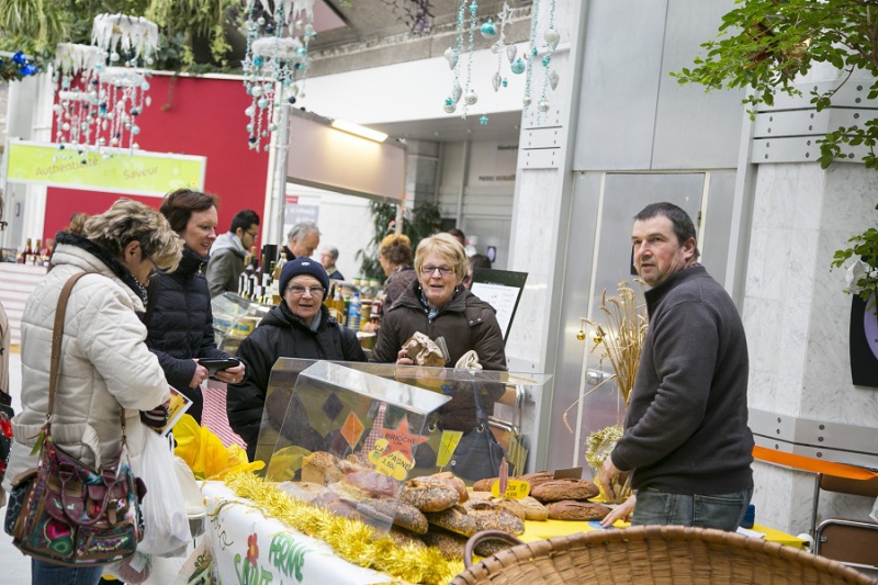 Marché fermier à Evreux