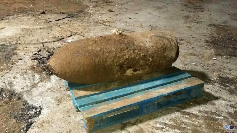 Déminage d'une bombe de 500 kg à Mantes-la-Jolie Déminage d'une bombe de 500 kg à Mantes-la-Jolie